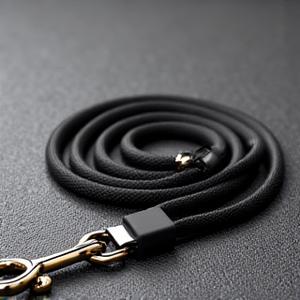 Hands-free bungee dog leash